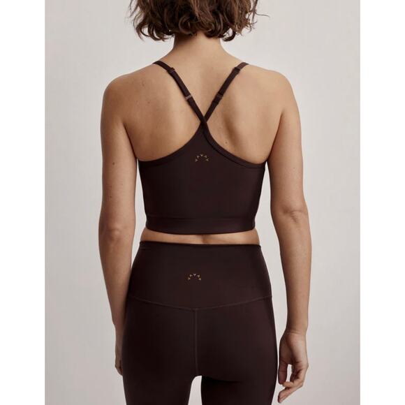 Varley Always Surrey Bra in Coffee Bean | Sz S (NO SIZE TAG) - Picture 4 of 9